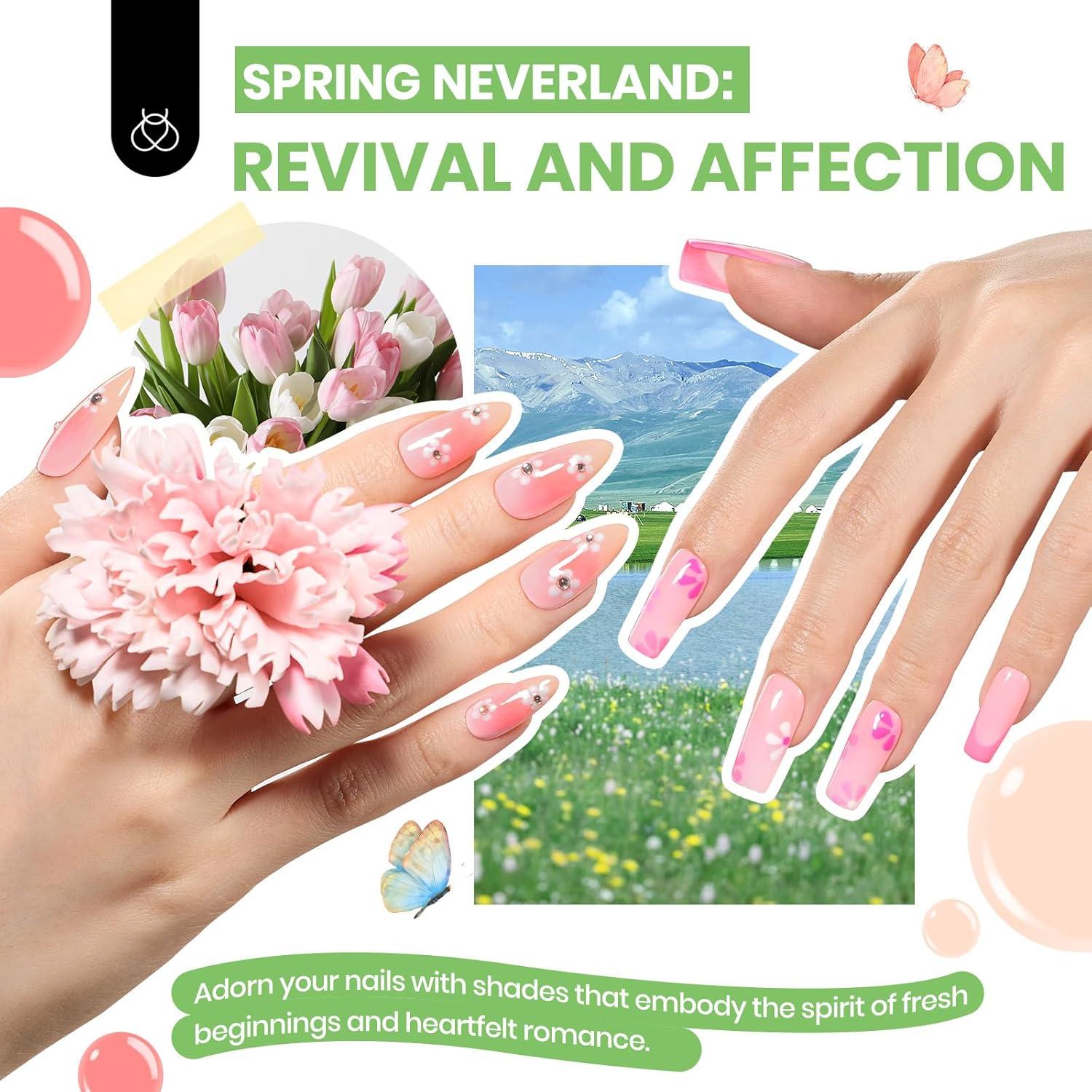 Kit de Esmalte de Uñas en Gel Beetles 85 Piezas 55 Colores