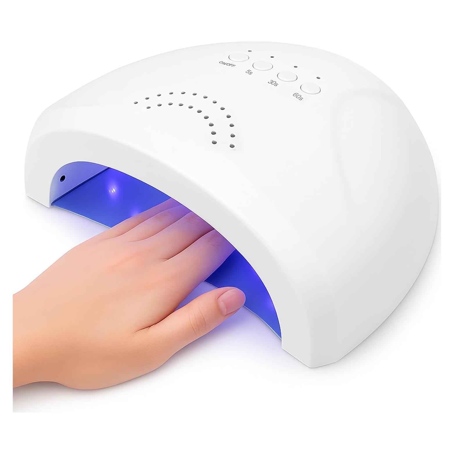 Lámpara UV LED VISOFO 48W para Uñas - Secado Rápido y Seguro