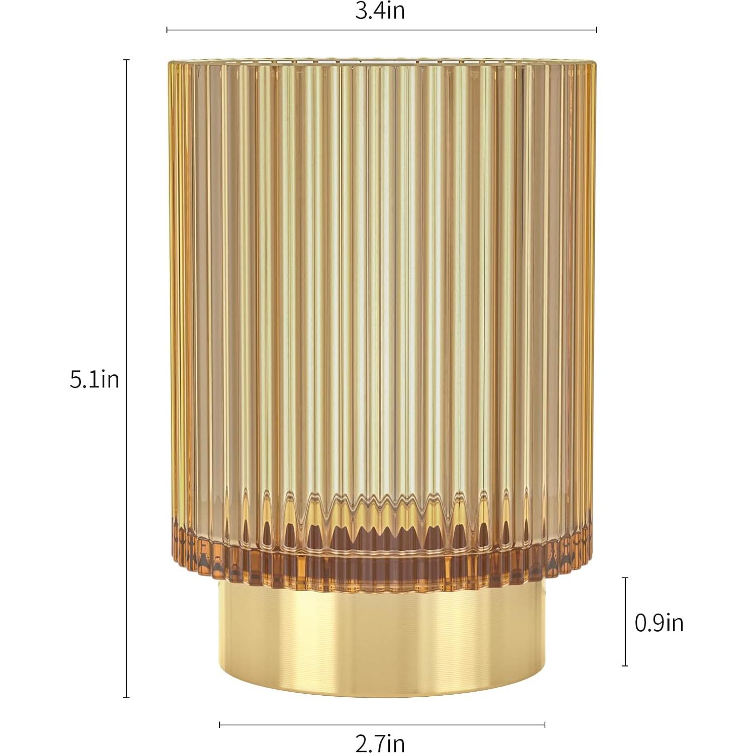 Soporte para Brochas de Maquillaje CANITORON Ámbar 12.9 cm