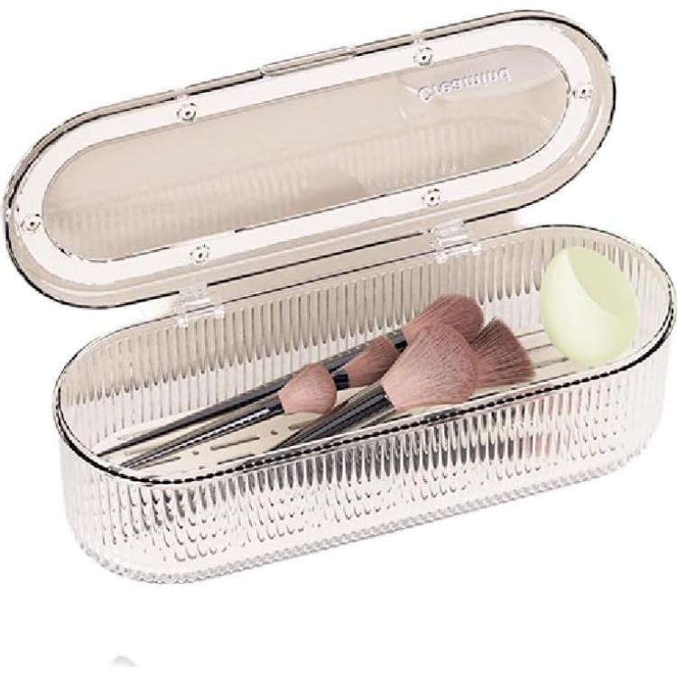 Organizador de Brochas de Maquillaje Siehpa3 Acrílico 26.9cm