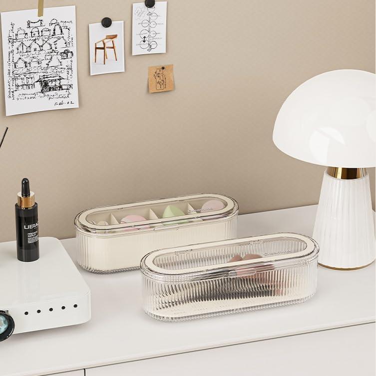 Organizador de Brochas de Maquillaje Siehpa3 Acrílico 26.9cm