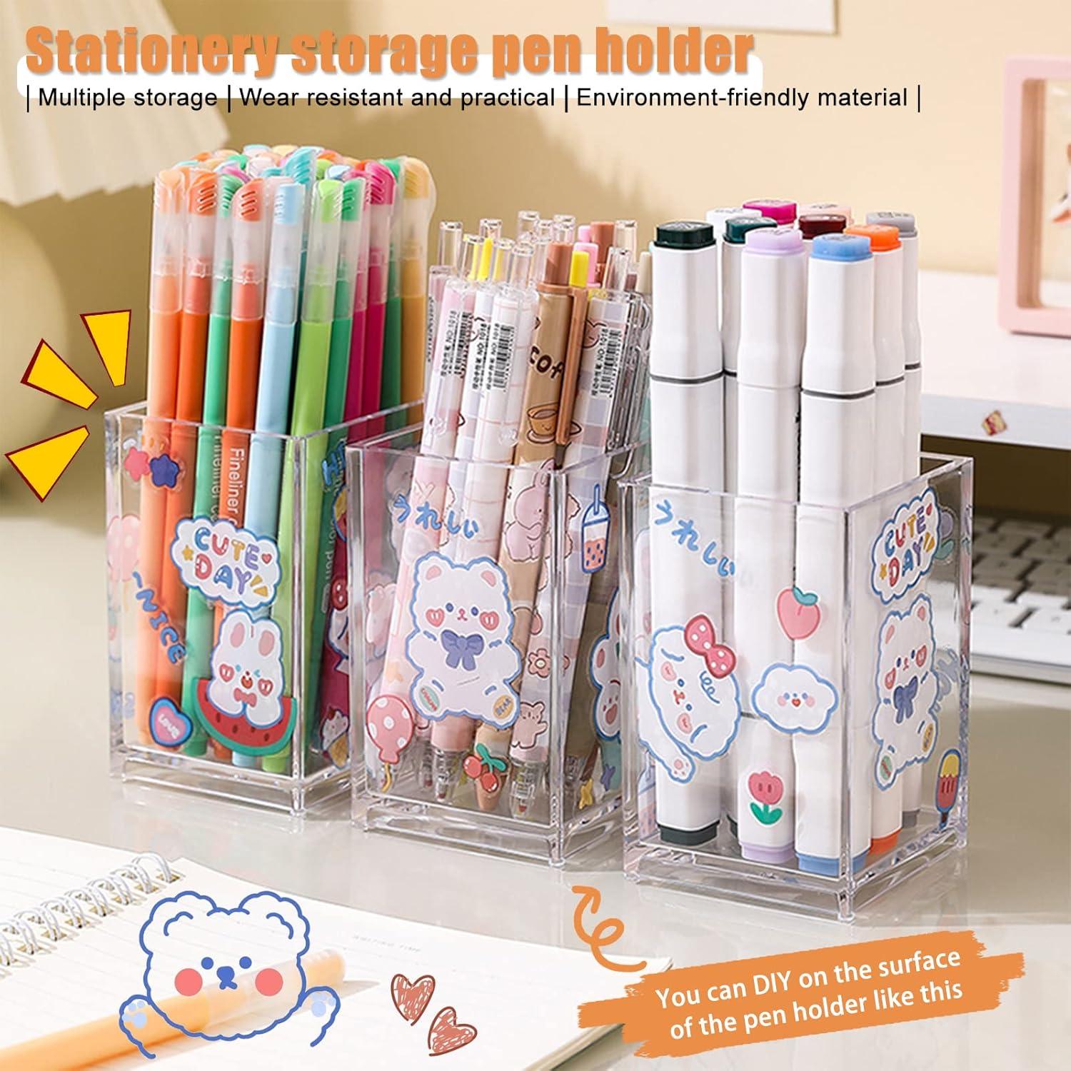 Organizador de Brochas de Maquillaje Acrílico Cerpourt - 3 Piezas