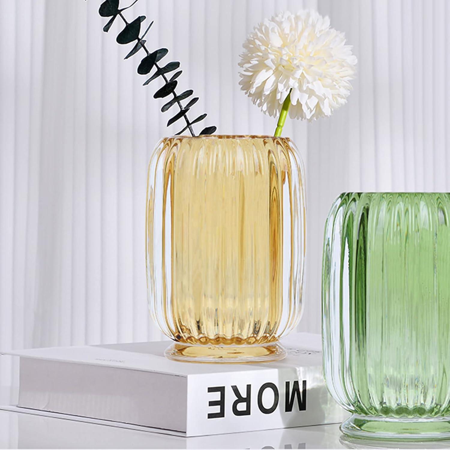 Organizador de Brochas de Maquillaje DASITON Ámbar 12cm Vidrio