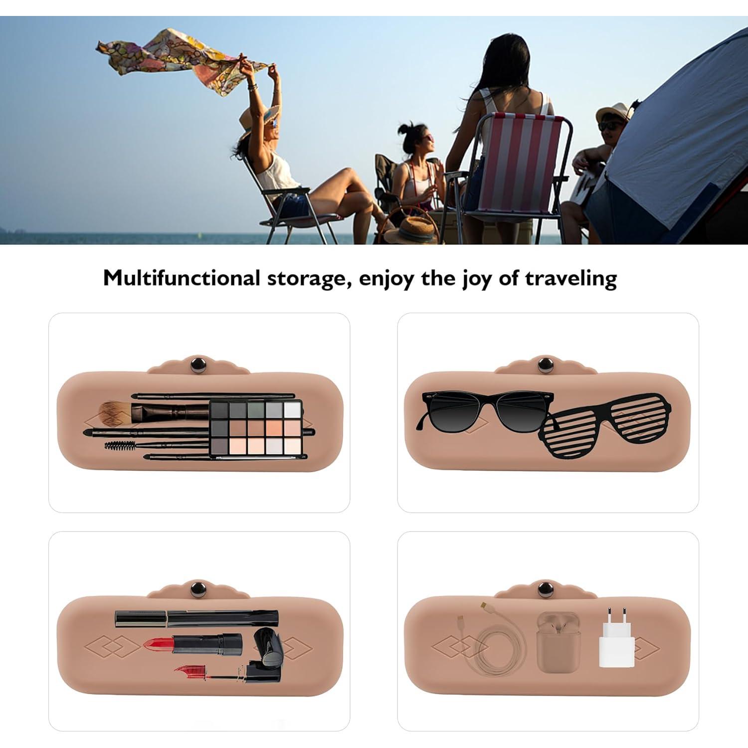 Estuche de Silicona para Brochas de Maquillaje Samilalago