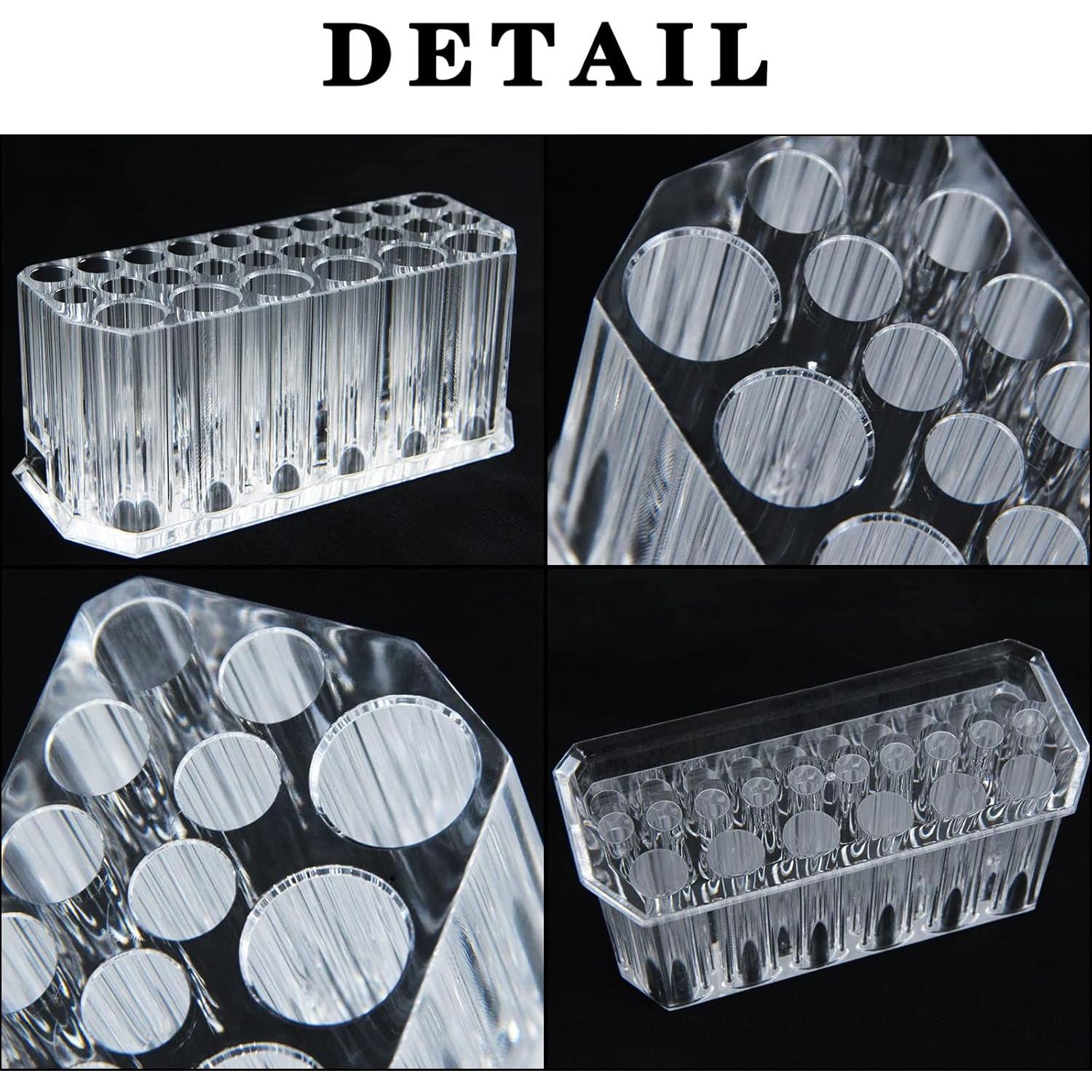 Organizador de Maquillaje Acrílico Claro Miaowater 26 Espacios