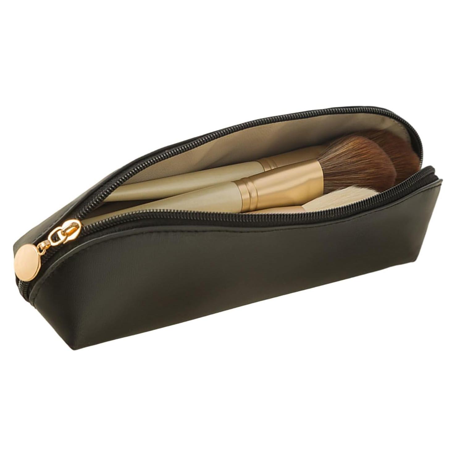 Estuche para Brochas de Maquillaje Tangseajiao Negro Compacto