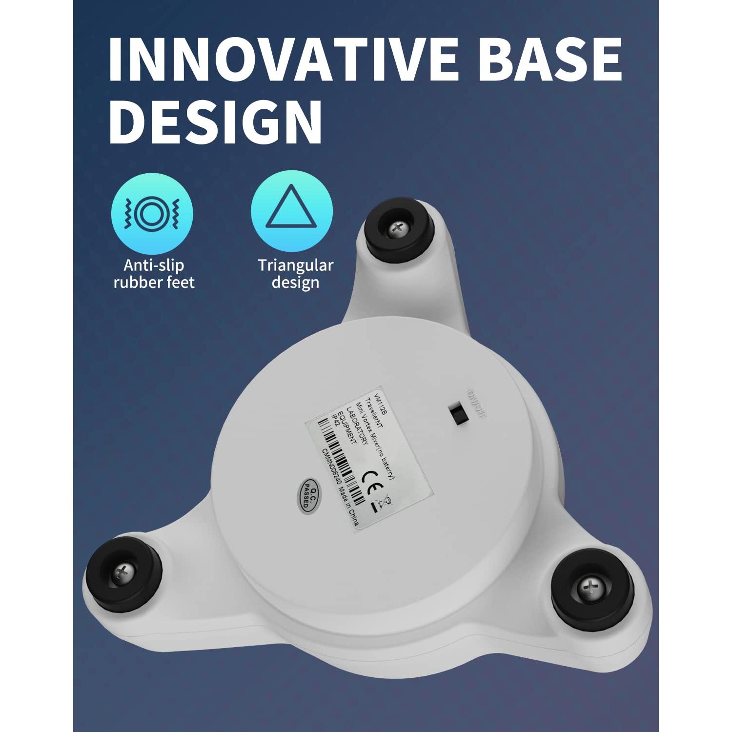 Mini Mezclador Vortex Four E's VM112BZ-L-US 5600rpm Verde