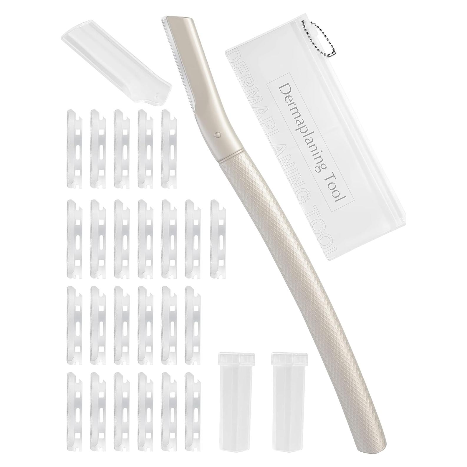 Rasuradora Dermaplane MoHern con 20 Cuchillas Reemplazo