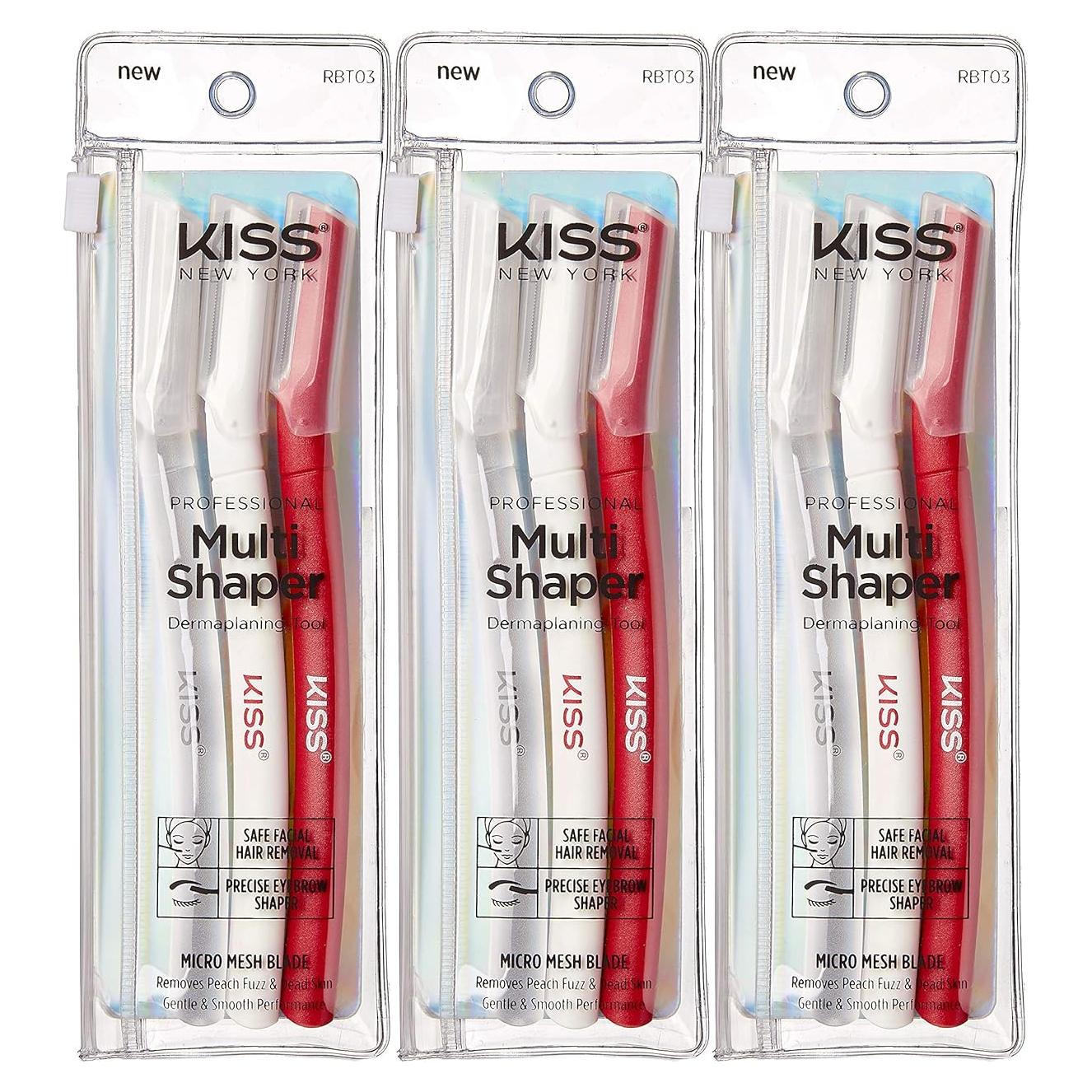 Afeitadora de Cejas Kiss Nueva York - Recortadora Facial Multifuncional