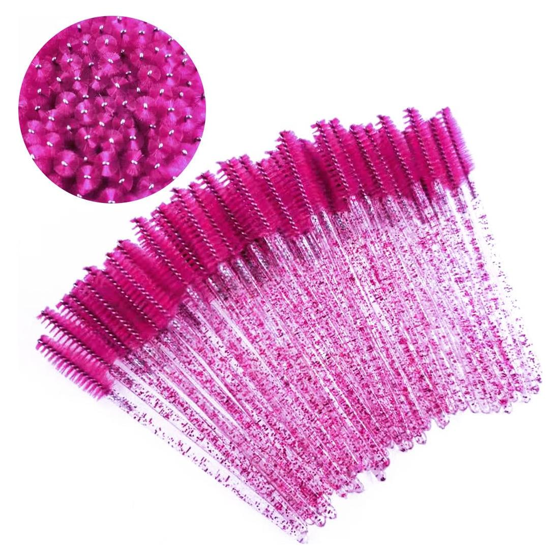 Cepillos Desechables para Pestañas Pimoys 100 Pcs 10 cm