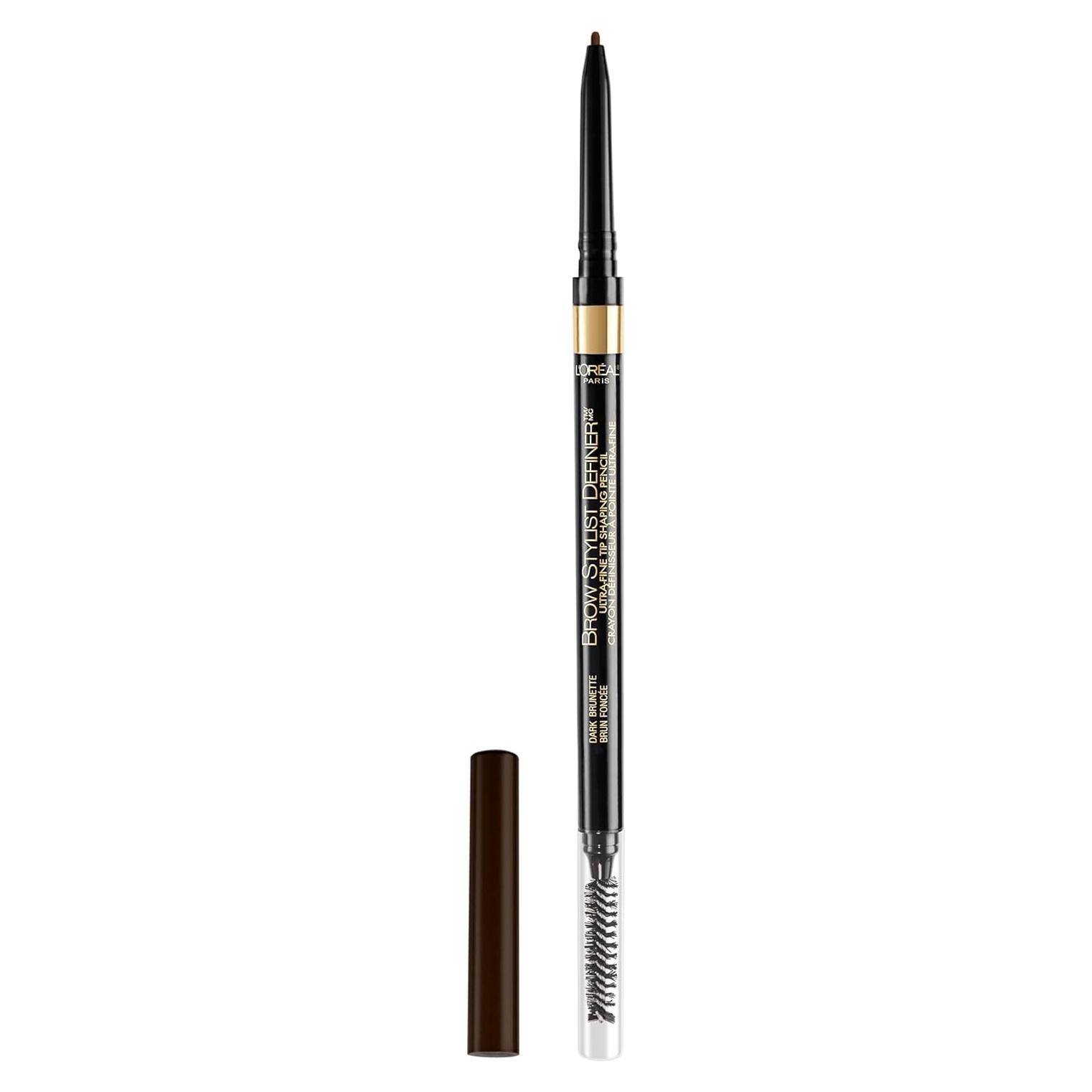 L'Oreal Paris Lápiz Definidor de Cejas Impermeable Castaño Oscuro 0.74g