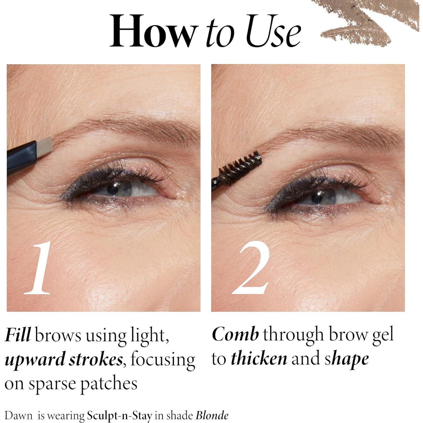 Lápiz y Gel para Cejas a Prueba de Agua Laura Geller Taupe