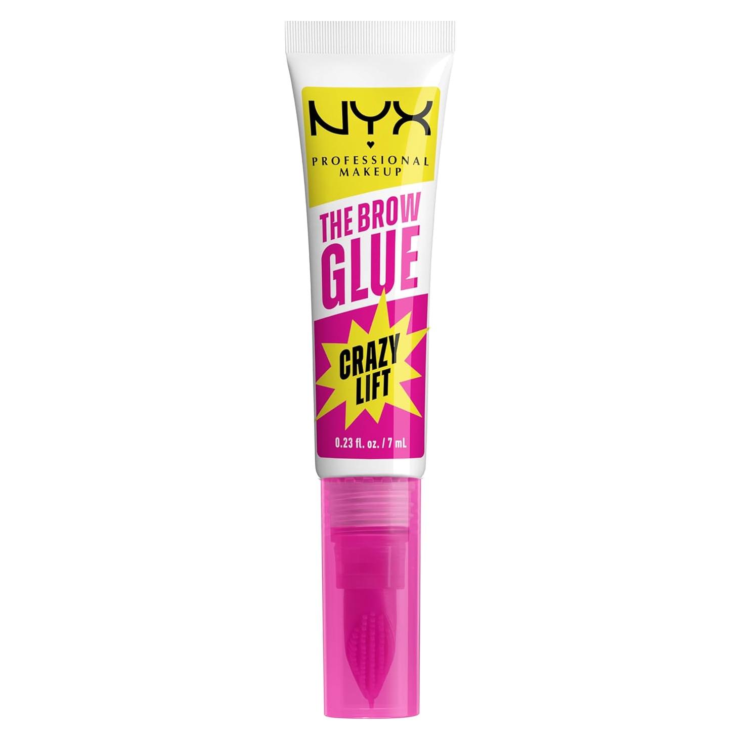 Gel para Cejas NYX Crazy Lift 16h Fuerte Sujeción Transparente