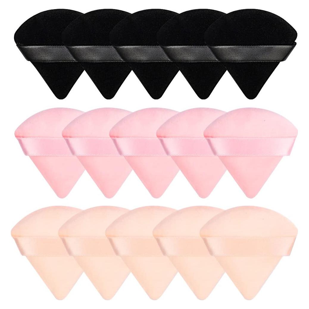 Esponjas de Maquillaje Triangulares Pimoys 15 Piezas Suaves