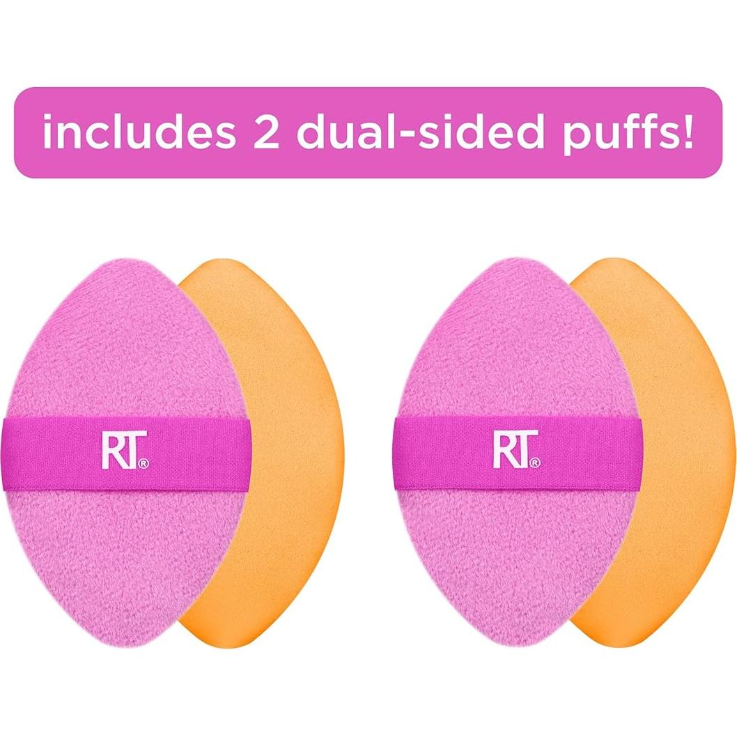 Puff de Maquillaje Real Techniques Miracle 2-En-1 - 2 Piezas