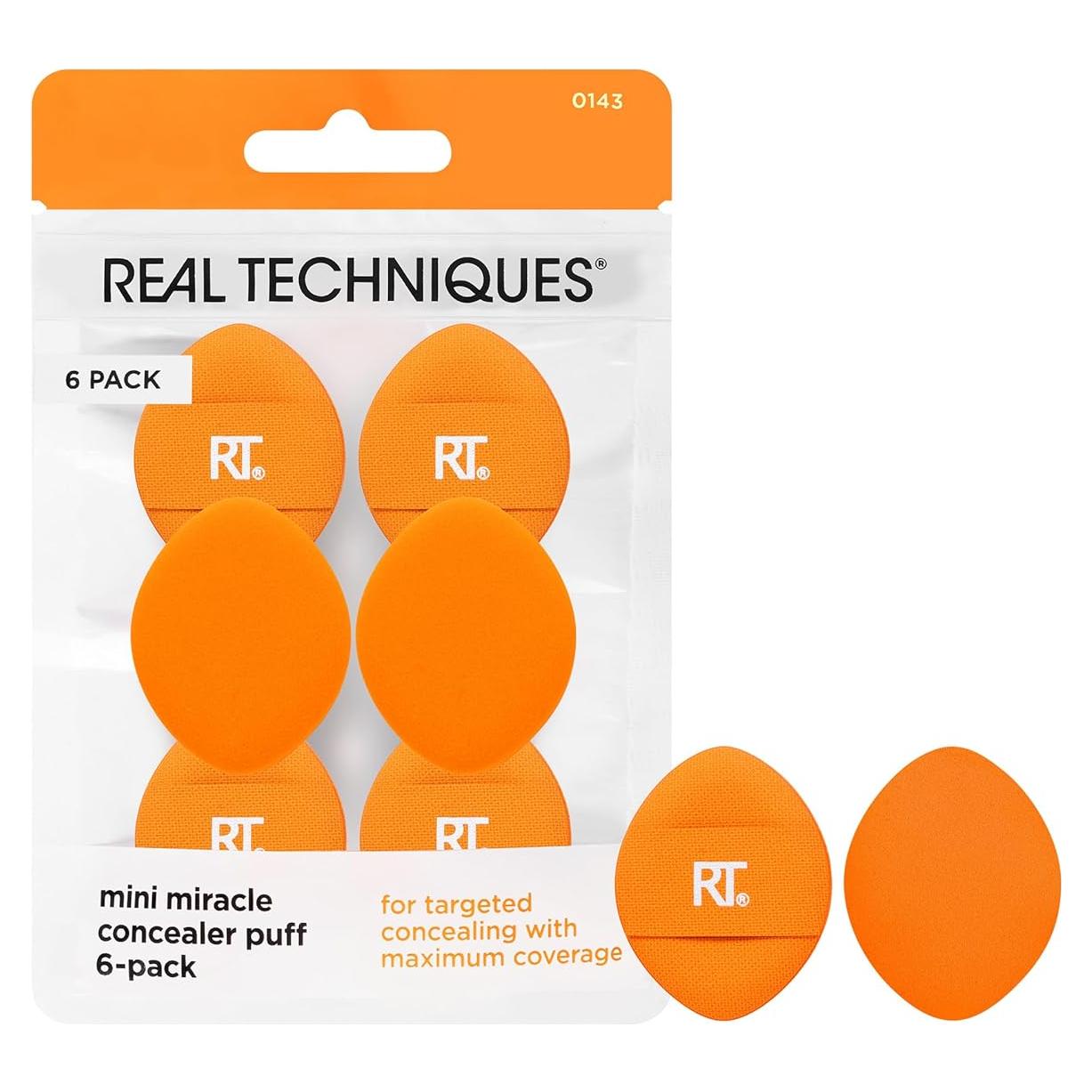 Esponjas de Maquillaje Real Techniques Mini Miracle 6 Piezas