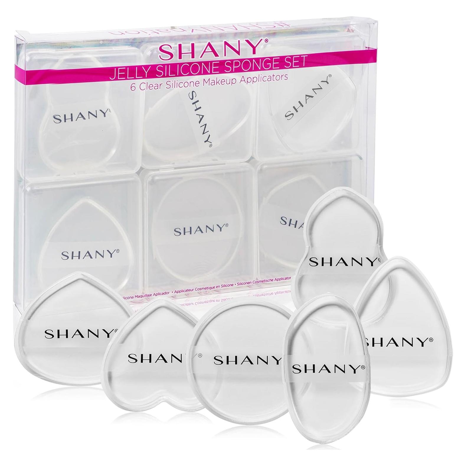 Conjunto de Esponjas de Silicona SHANY - 6 Aplicadores No Absorbentes