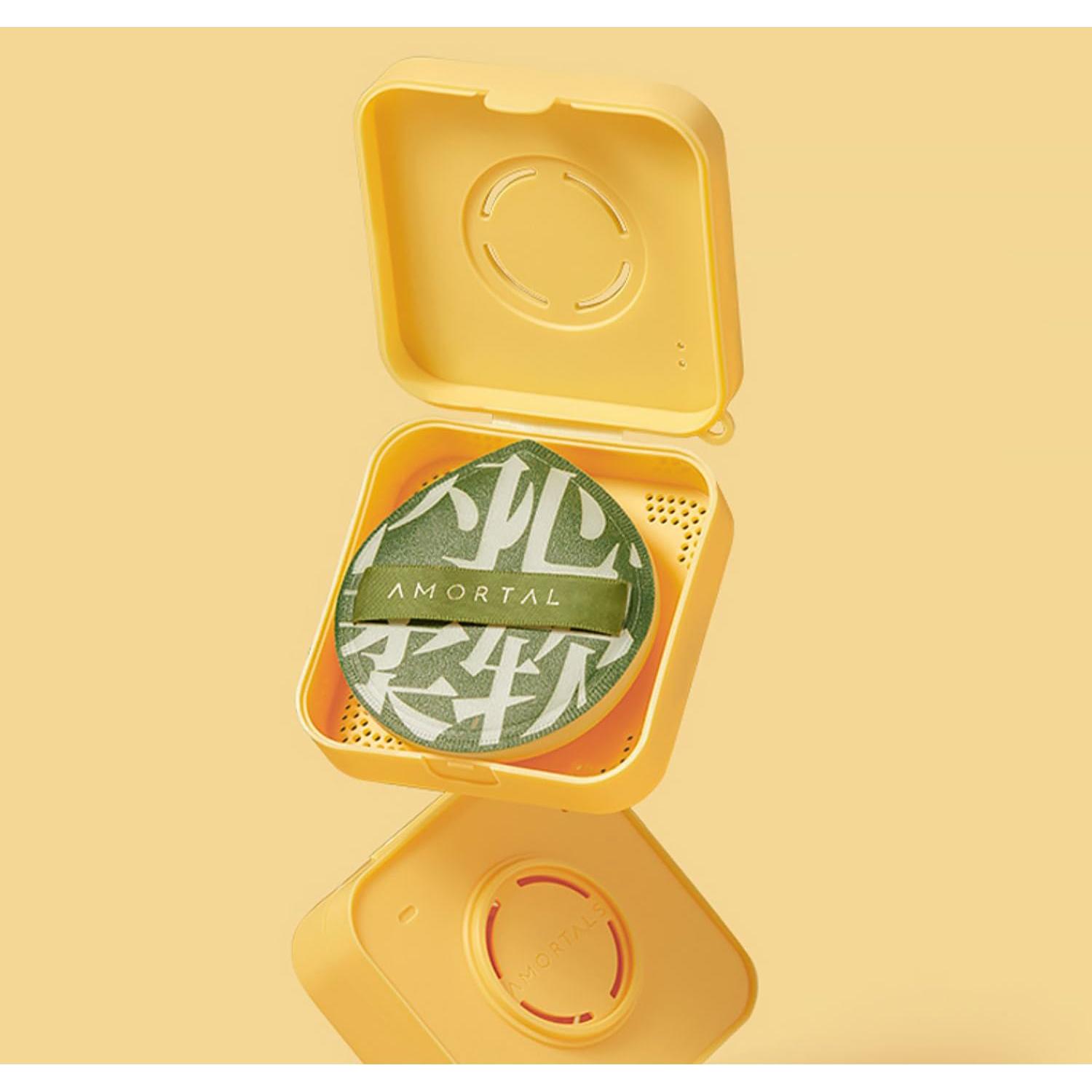 Set de 2 Esponjas de Maquillaje BeautyMall con Estuche