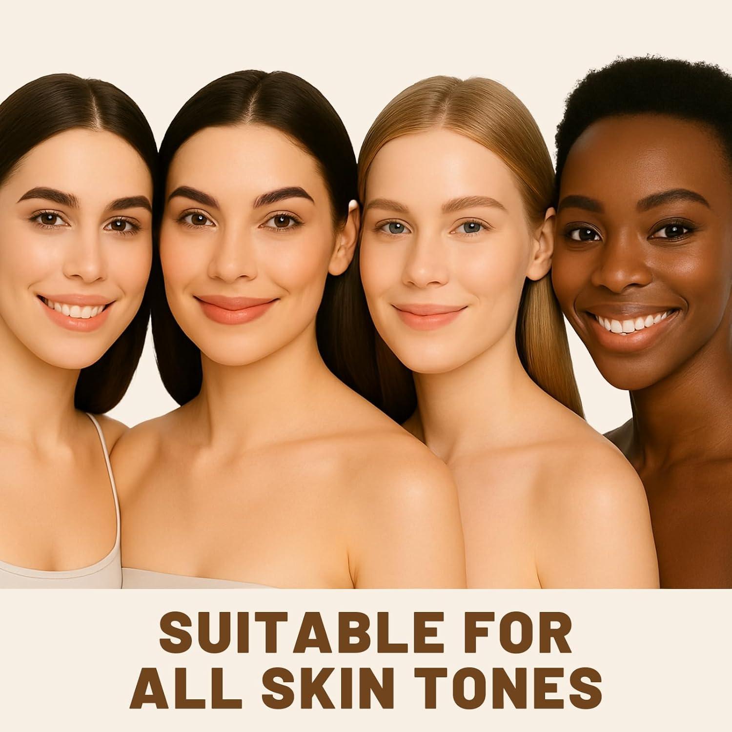 Kit de Cejas UCANBE 25PCS con Plantillas Reutilizables y Pomada