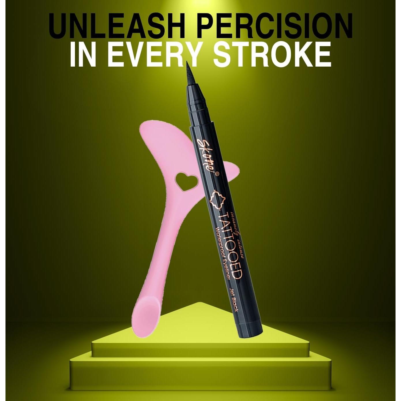 Plantilla de Eyeliner Skone Cosmetics - Herramienta Multifuncional Rosa