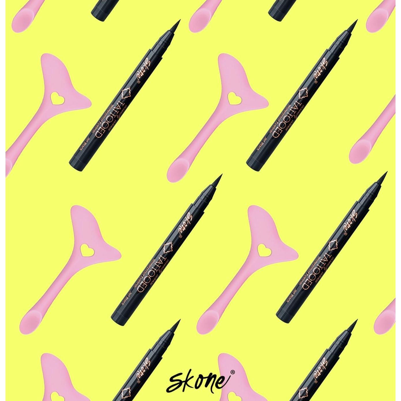 Plantilla de Eyeliner Skone Cosmetics - Herramienta Multifuncional Rosa