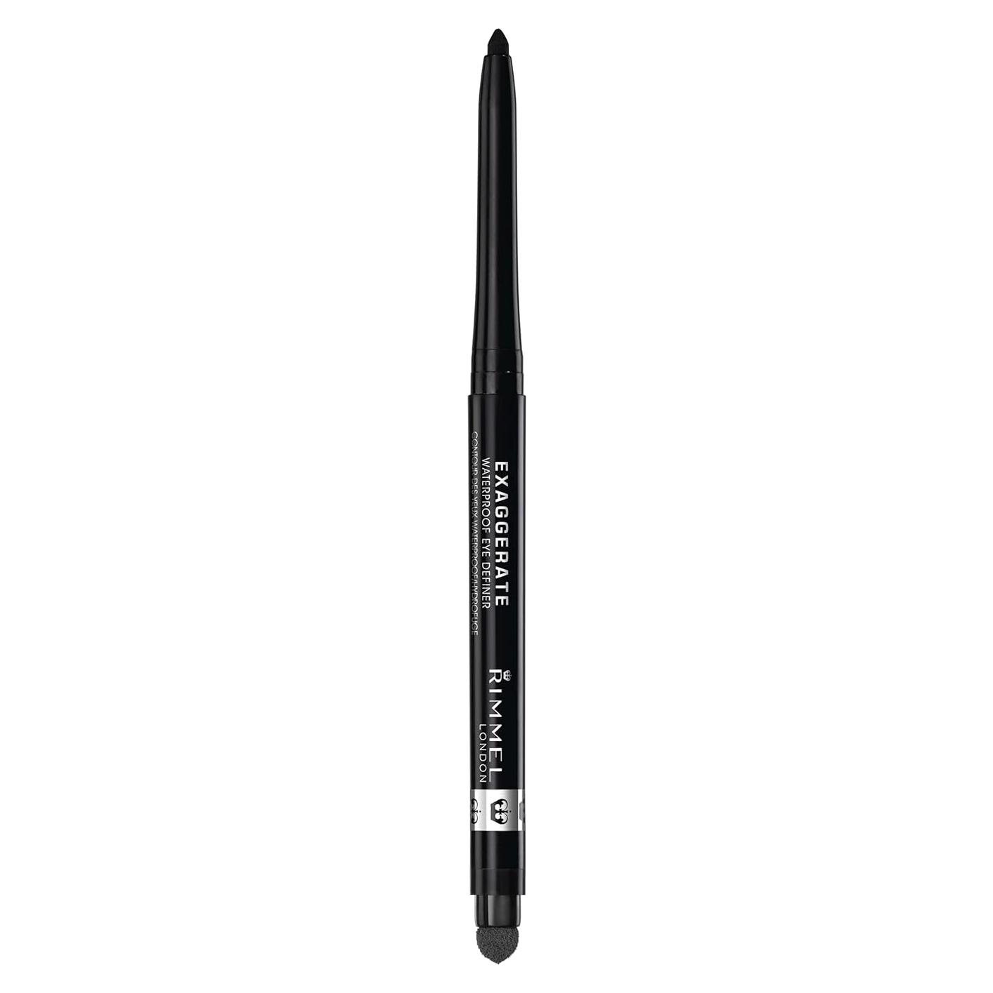 Lápiz de Ojos Rimmel London Exaggerate Negro 0.28g