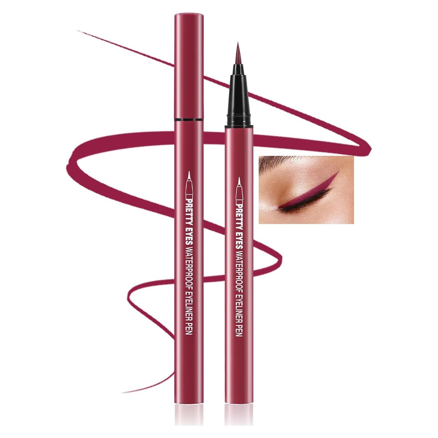 Delineador Líquido Mate Boobeen 9.92g Punta Precisa