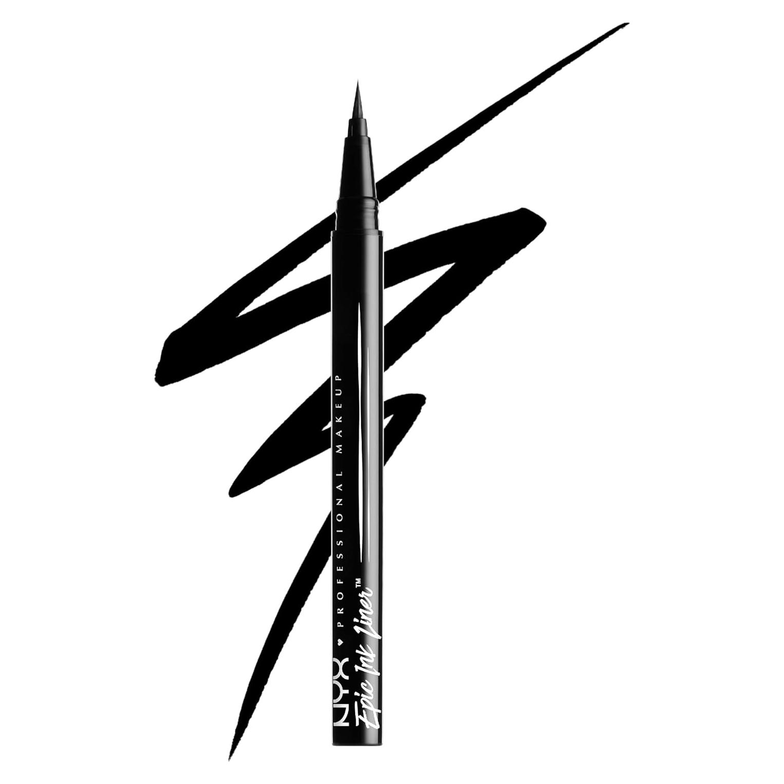 Delineador Líquido Impermeable NYX Epic Ink - Negro Mate