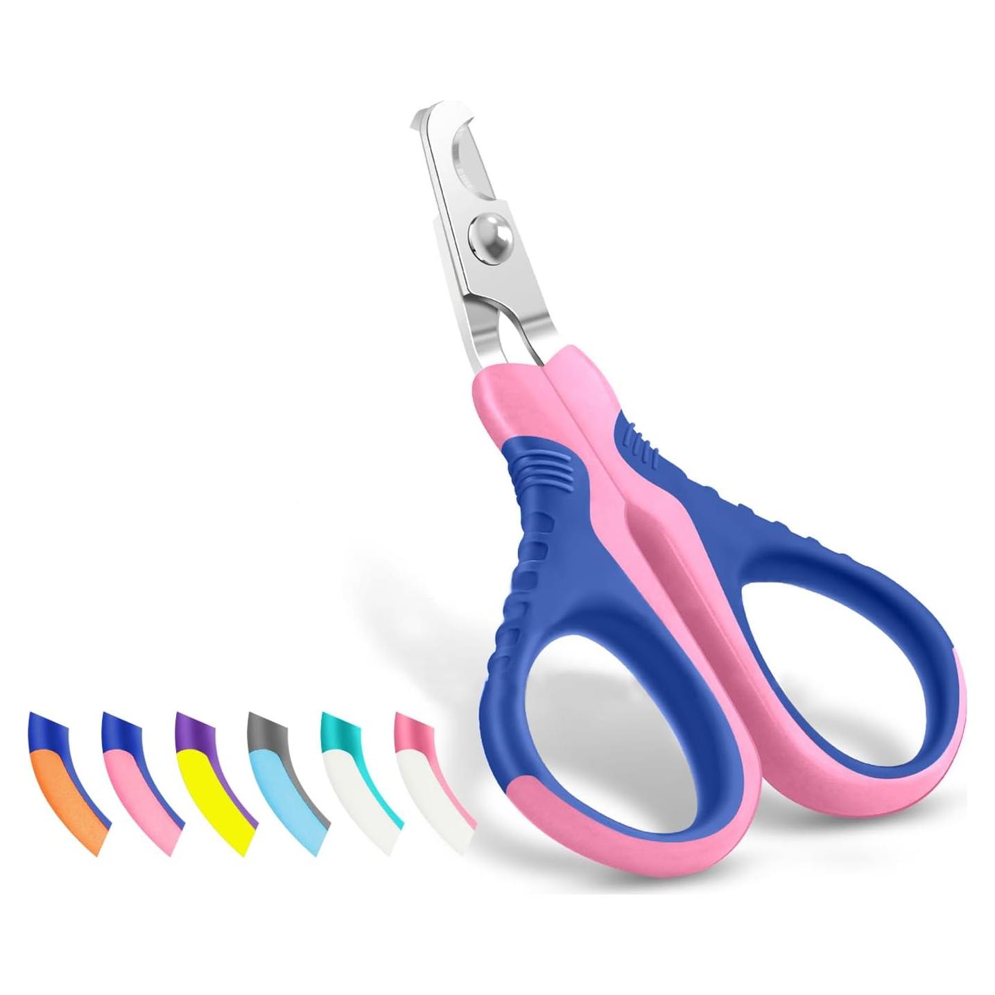 Cortauñas Profesional WePet para Mascotas Pequeñas Rosa/Azul