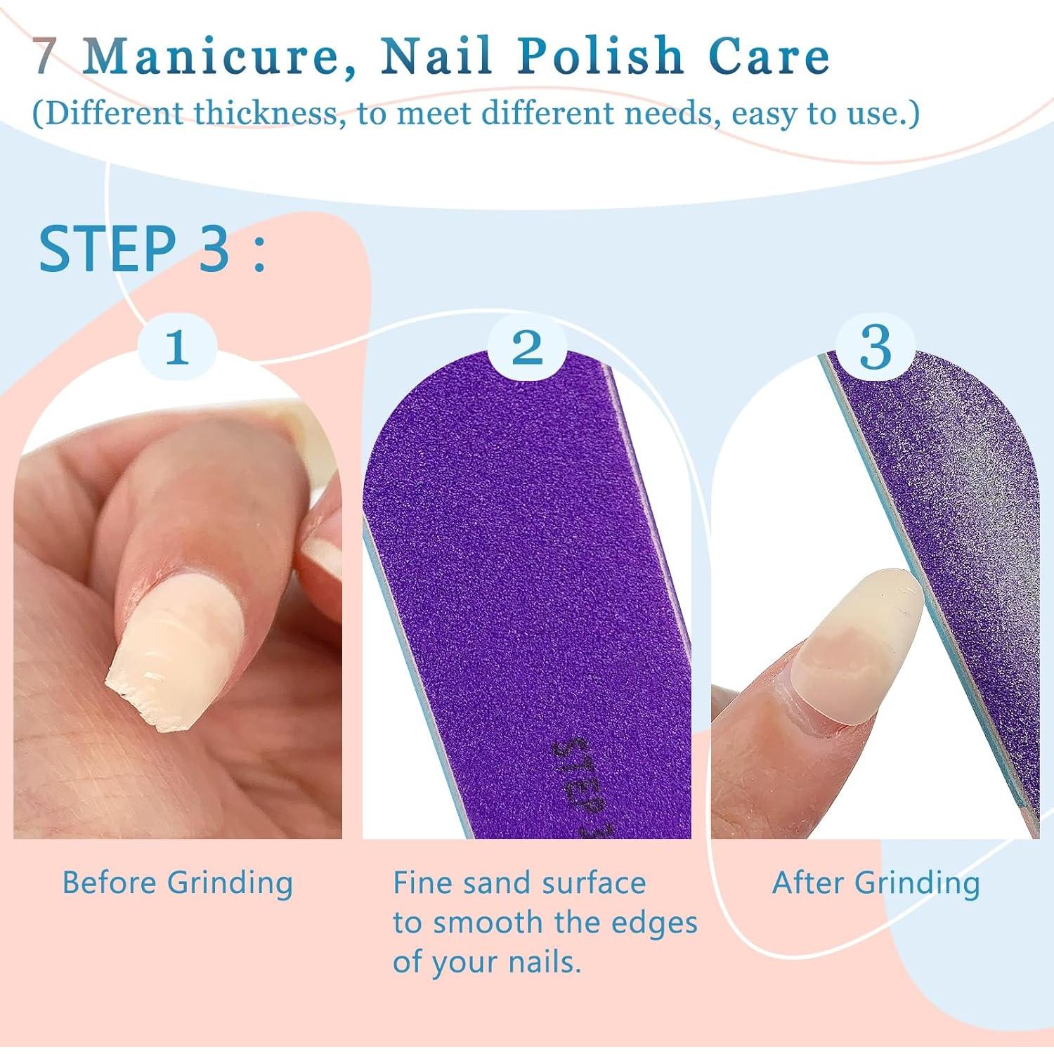 Paquete de 3 Limpiadores de Uñas Todo en Uno LNAUJS