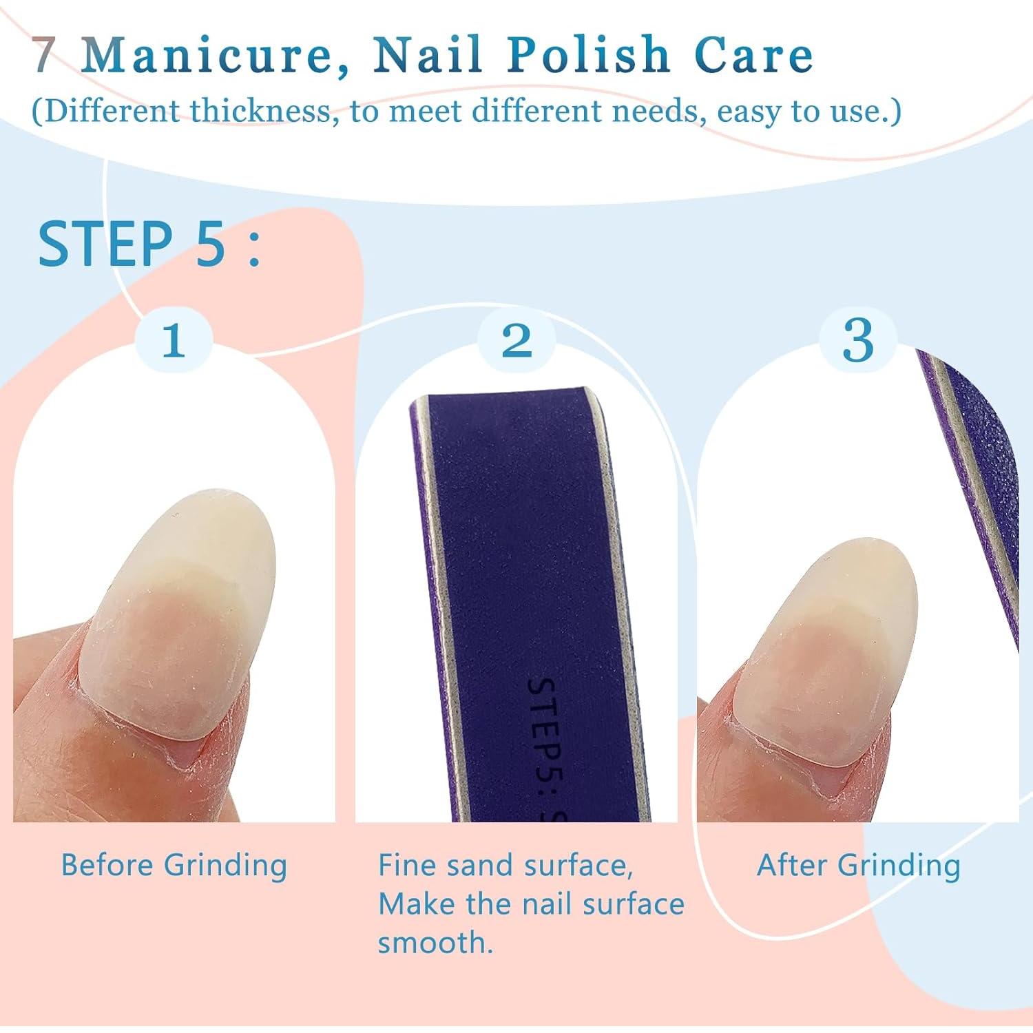 Paquete de 3 Limpiadores de Uñas Todo en Uno LNAUJS