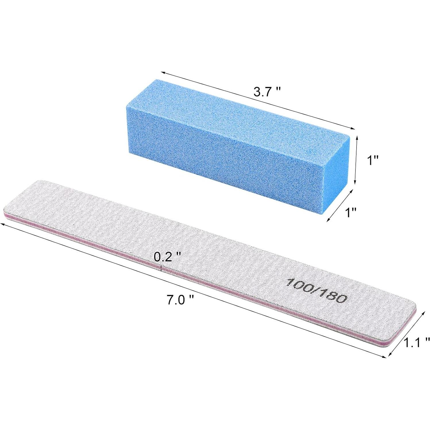 Juego de Limadoras y Pulidores de Uñas BTYMS 18 Piezas
