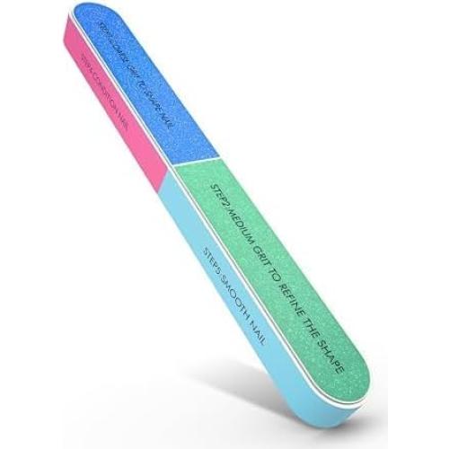 Bloque de Pulido de Uñas 7 Vías Morary - Suavizador y Brillo