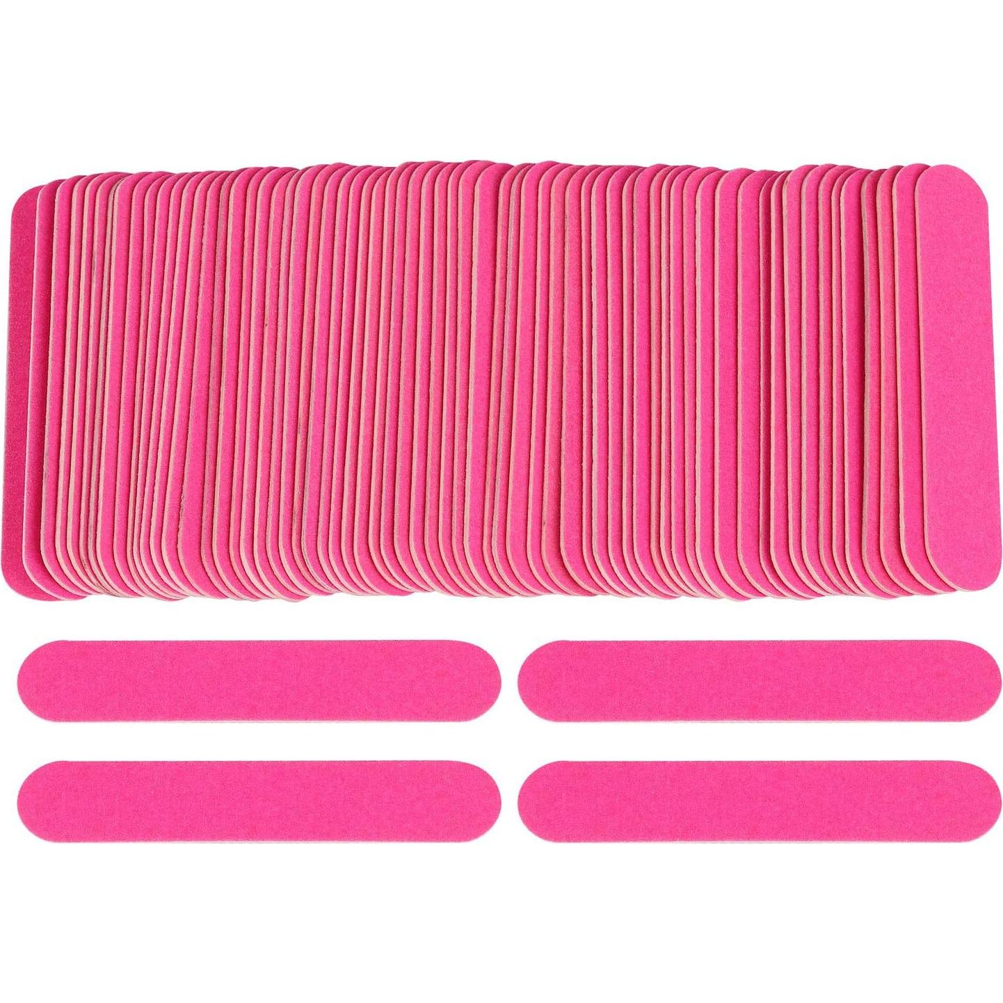 Lima de Uñas Desechable Tbestmax Mini 8.5 cm Doble Cara 150 Grano