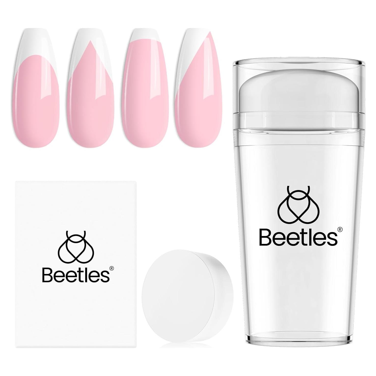 Kit de Sello de Uñas Beetles 3 Piezas con Repuestos