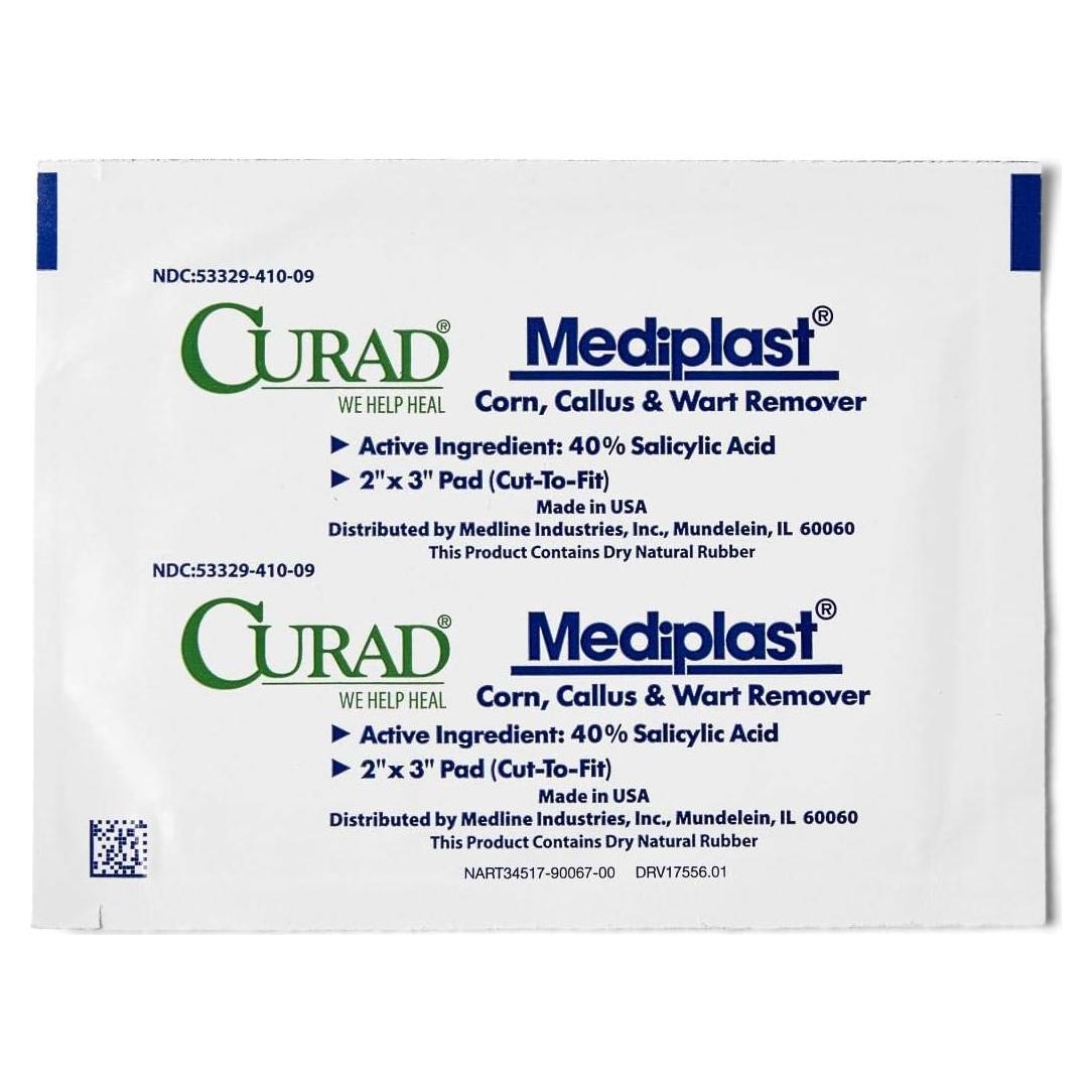 Curad Mediplast Eliminador de Maíz y Callos - 2 Almohadillas