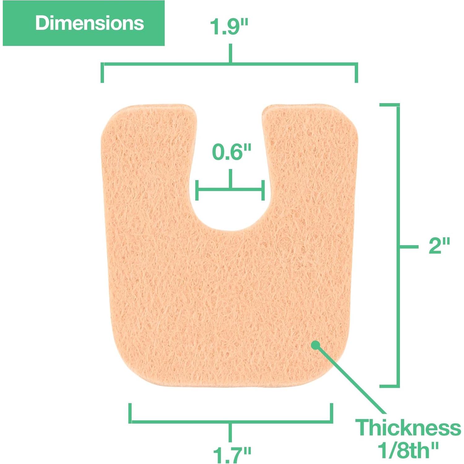 Almohadillas de Callos ZenToes Fieltro U 24 Unidades 0.32 cm