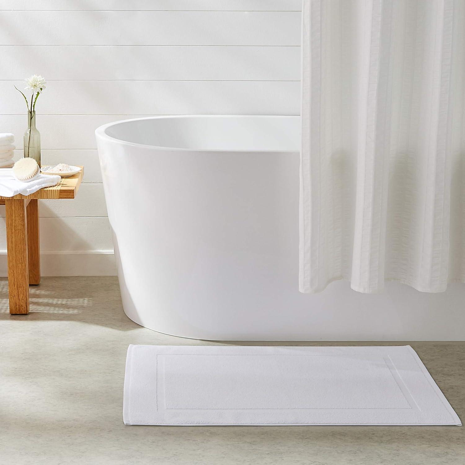 Alfombrillas de Baño Amazon Basics 100% Algodón 6 Unidades 76.2x50.8cm