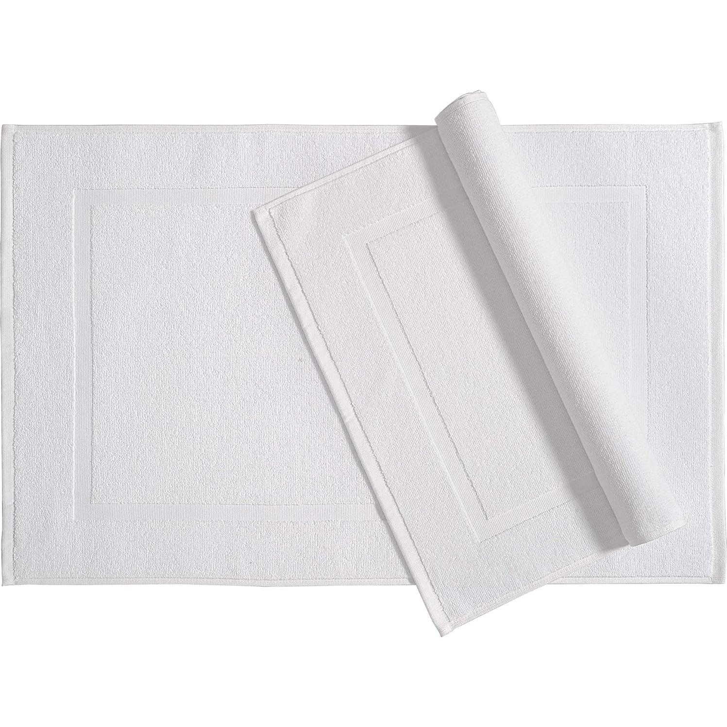 Alfombrillas de Baño Amazon Basics 100% Algodón 6 Unidades 76.2x50.8cm