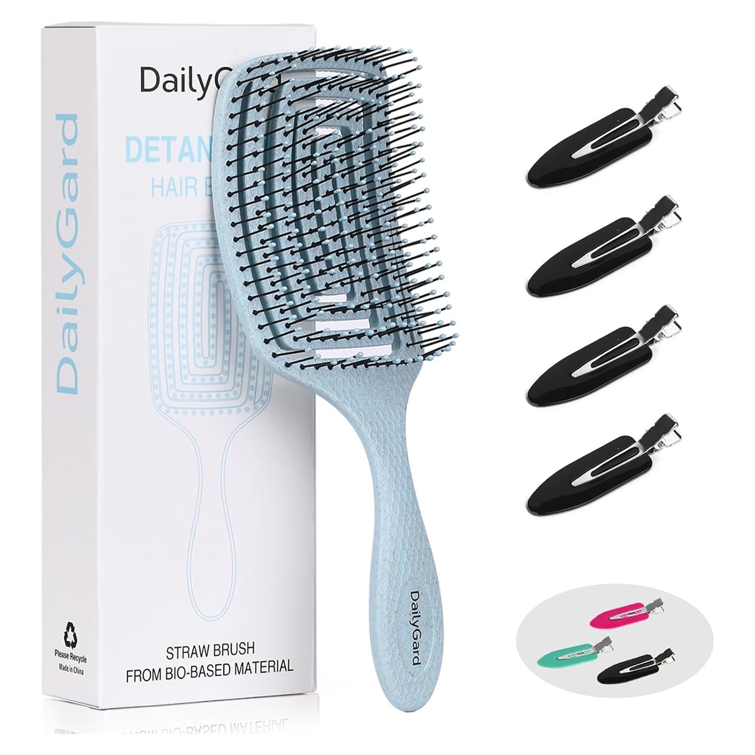 Cepillo Desenredante Ventilado Daily Gard Azul 23.5x8.5cm