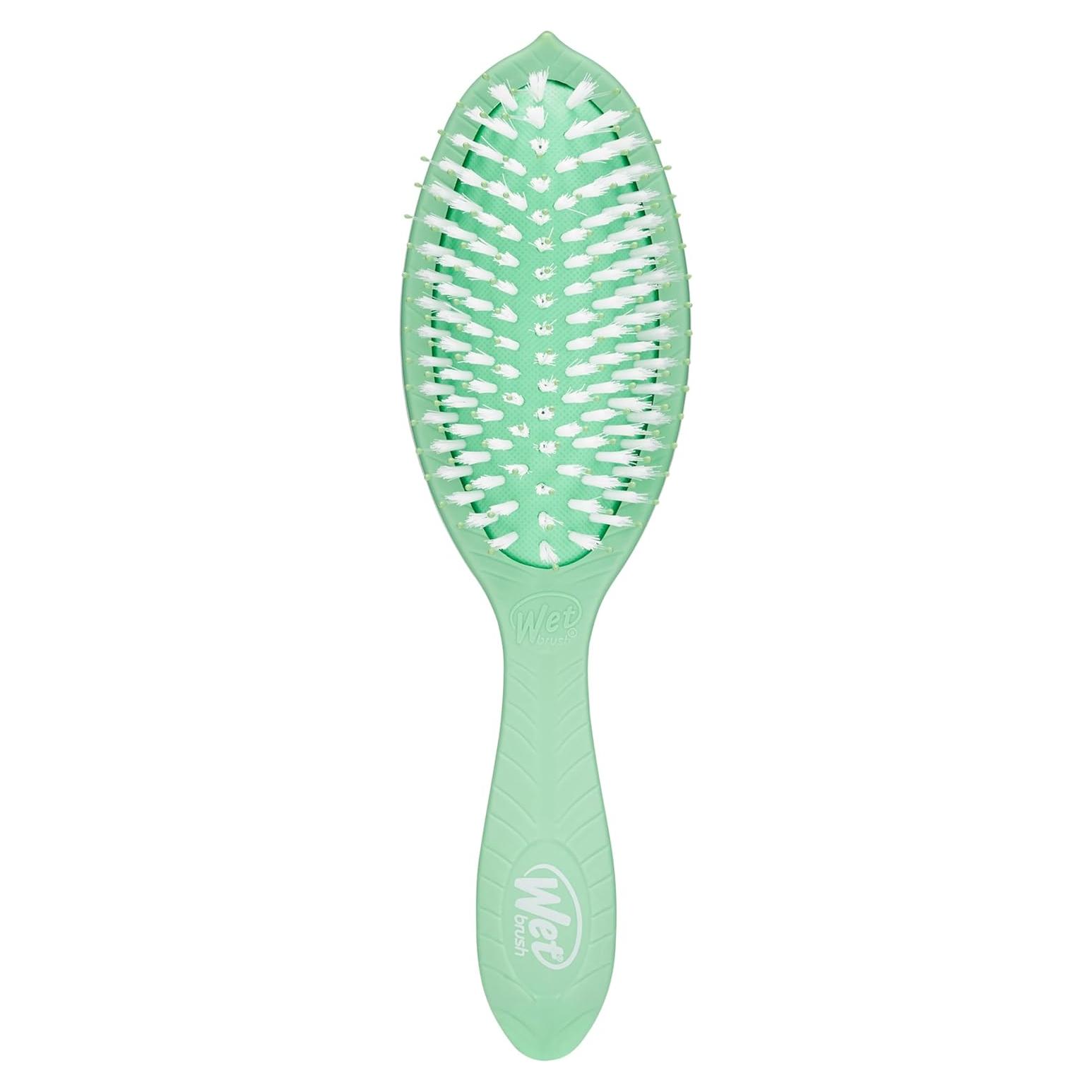 Cepillo Wet Brush Go Green - Tratamiento Aceite de Árbol de Té