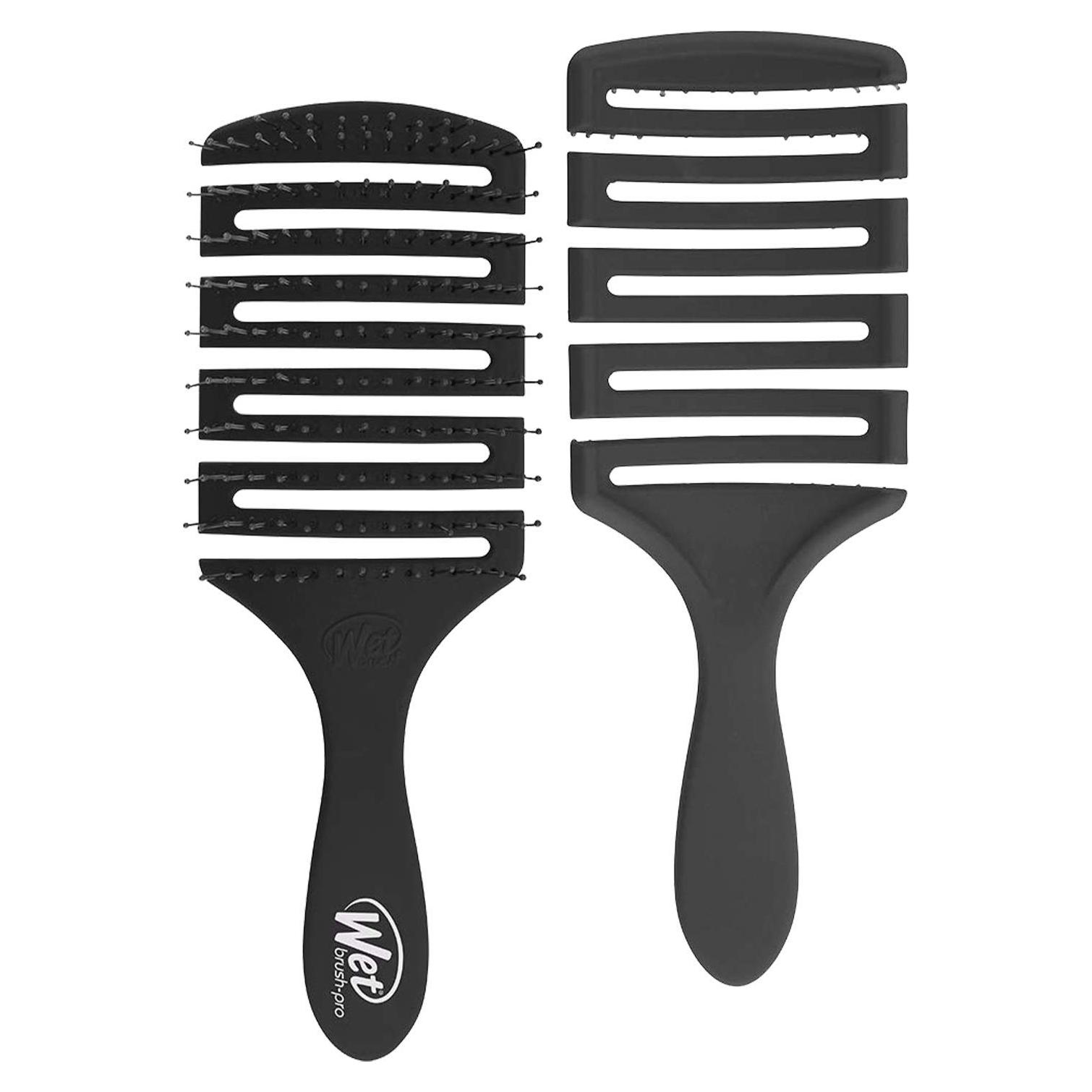 Cepillo Desenredante Wet Brush Flex Dry Paddle Negro