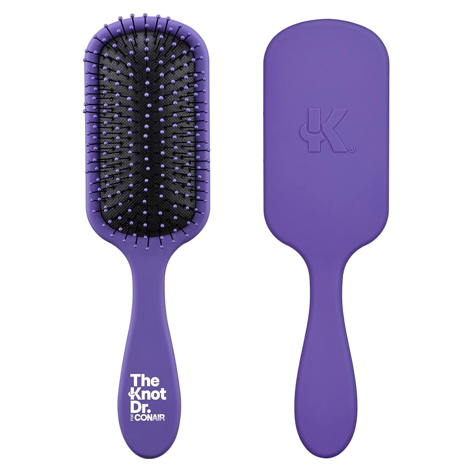Cepillo Desenredante Conair Dr. Nudos - Púrpura - 1 Cuenta