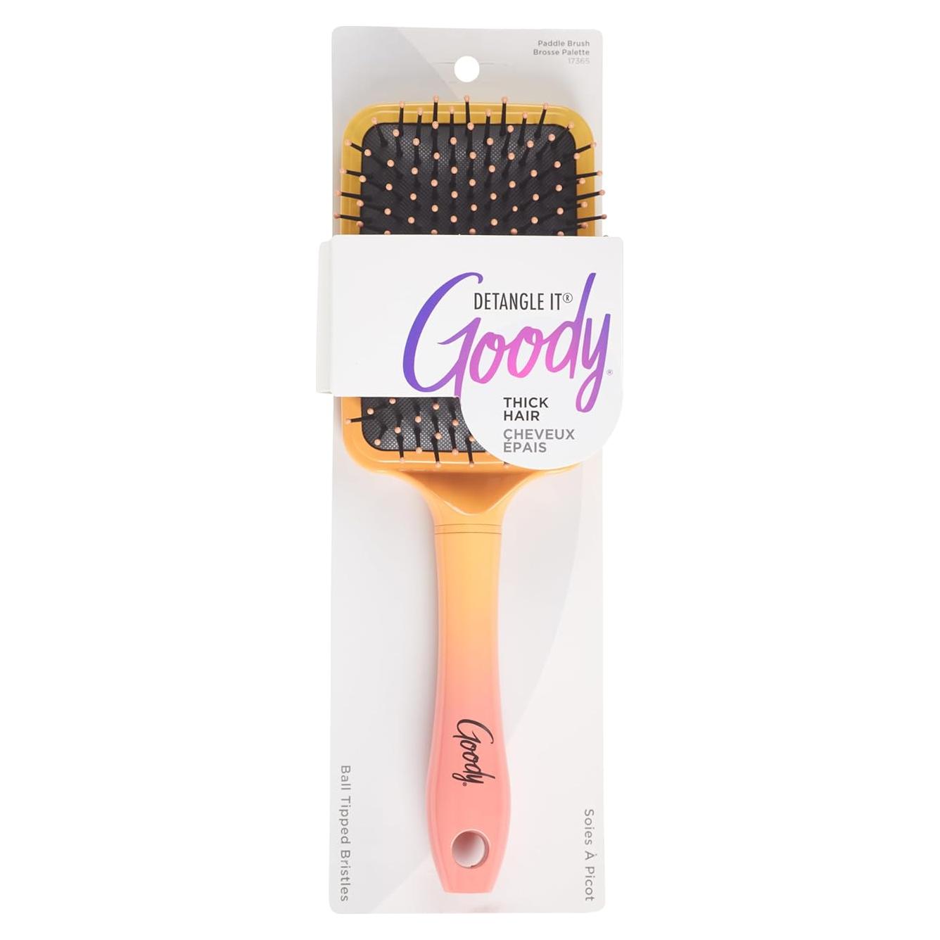 Cepillo Paddle Desenredante Goody Dream para Cabello Grueso