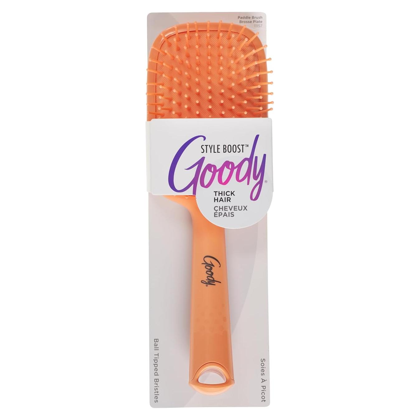 Cepillo Paddle Goody Style Boost Coral para Cabello Grueso
