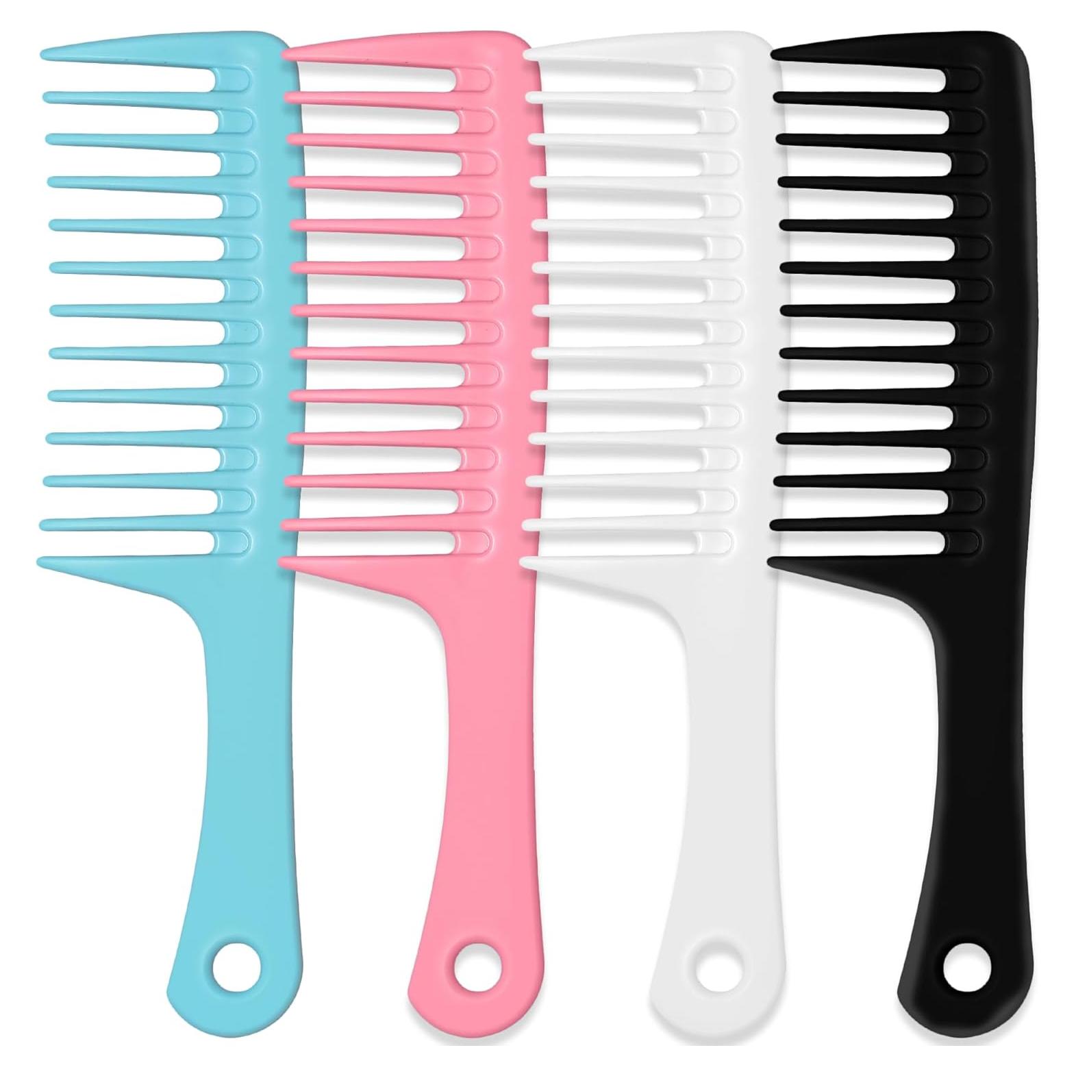 Peine Desenredante Ancho MODENGKONGJIAN 4 Piezas Multicolor