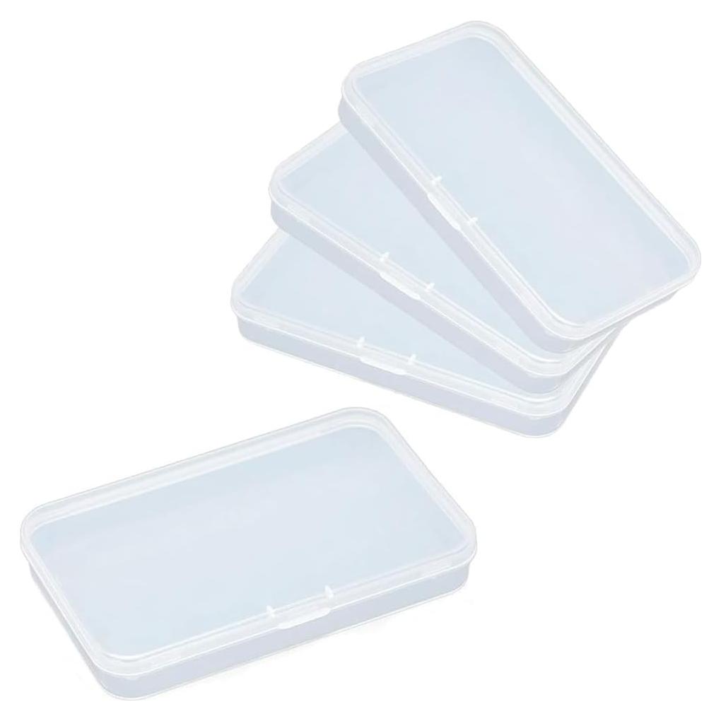 Contenedores de Almacenamiento Rectangulares AKOAK 4 Piezas 12.2x7.4 cm