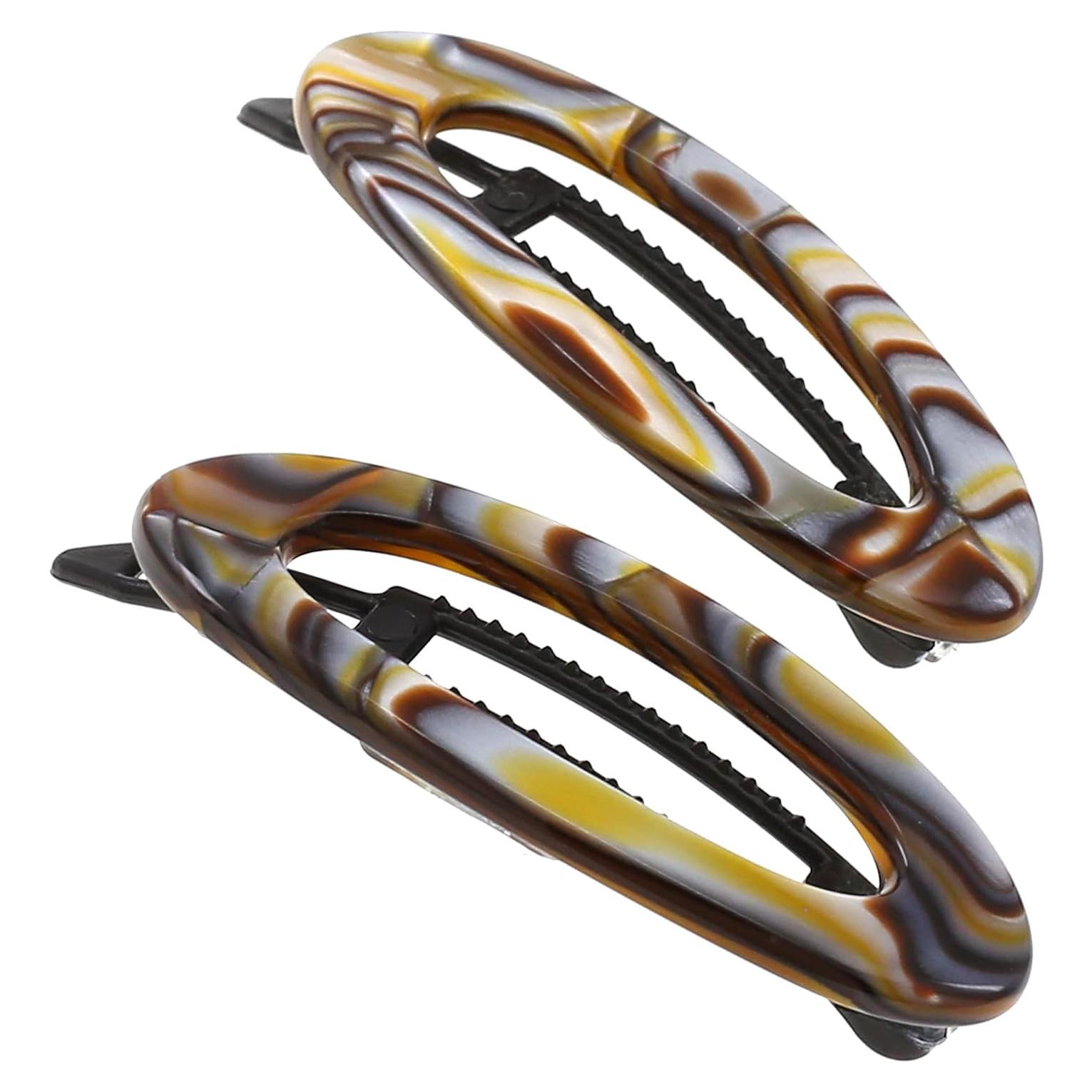 Clip de Barrette Francesa Camila Paris CP3367 Ónix 5.08 cm