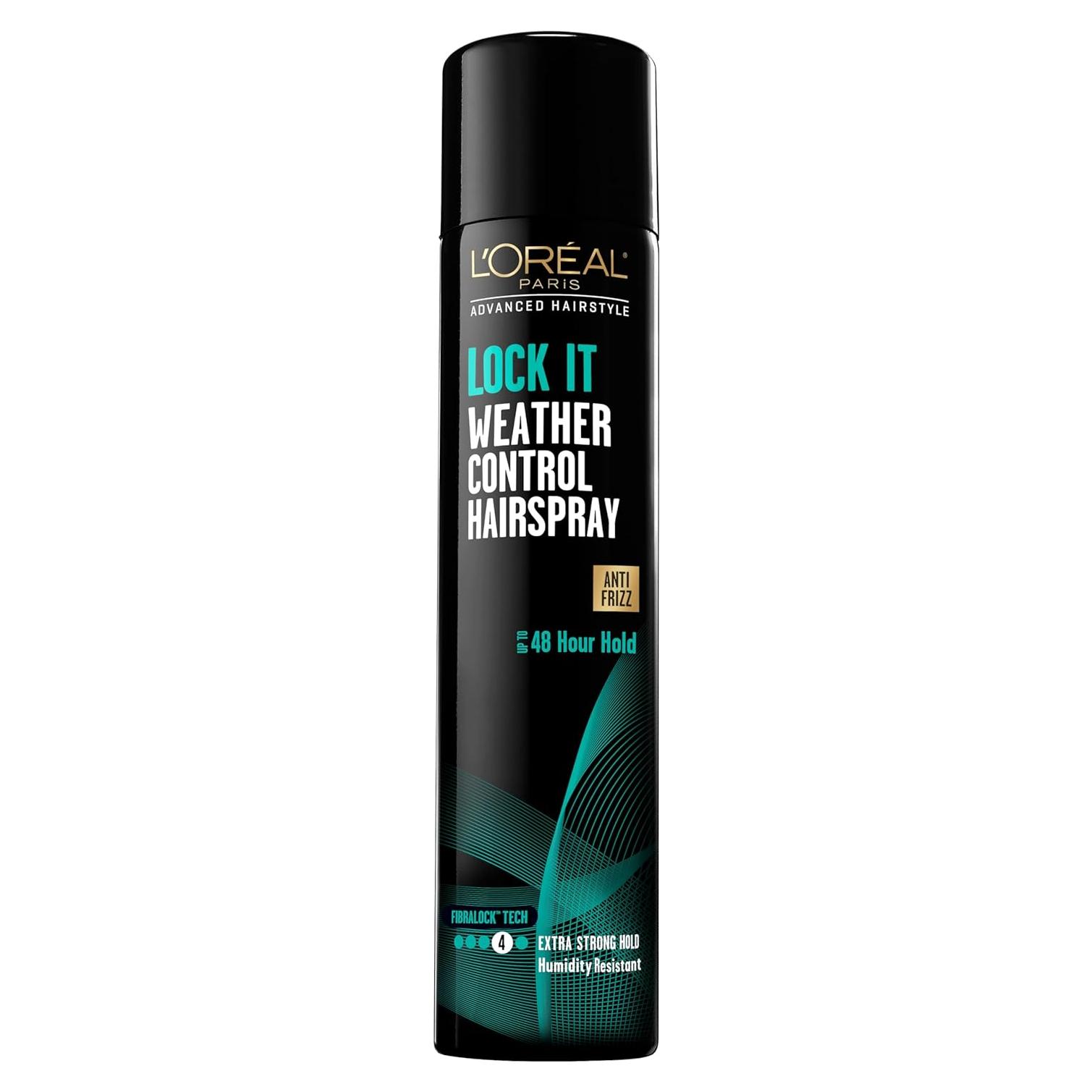 L'Oréal Paris Spray Fijador Extra Fuerte 234 g - Anti-Frizz