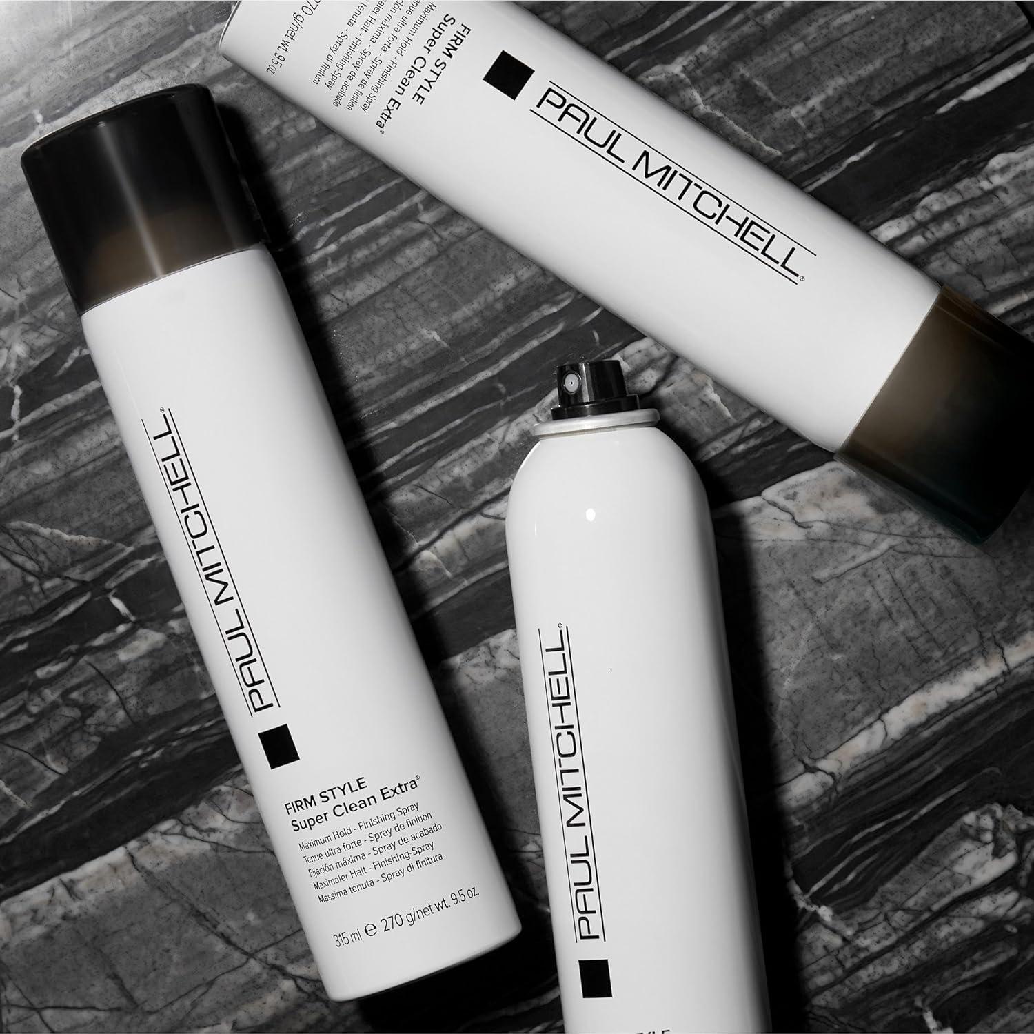 Laca para el Cabello Paul Mitchell Super Clean Extra 269 g - Fijación Máxima